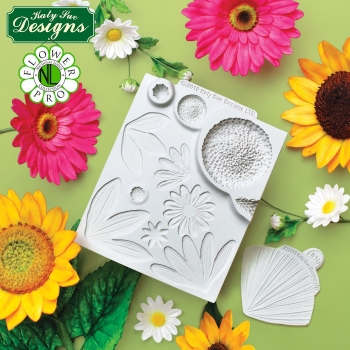 Silicone Mould & Veiner - Ultimate Sunflower